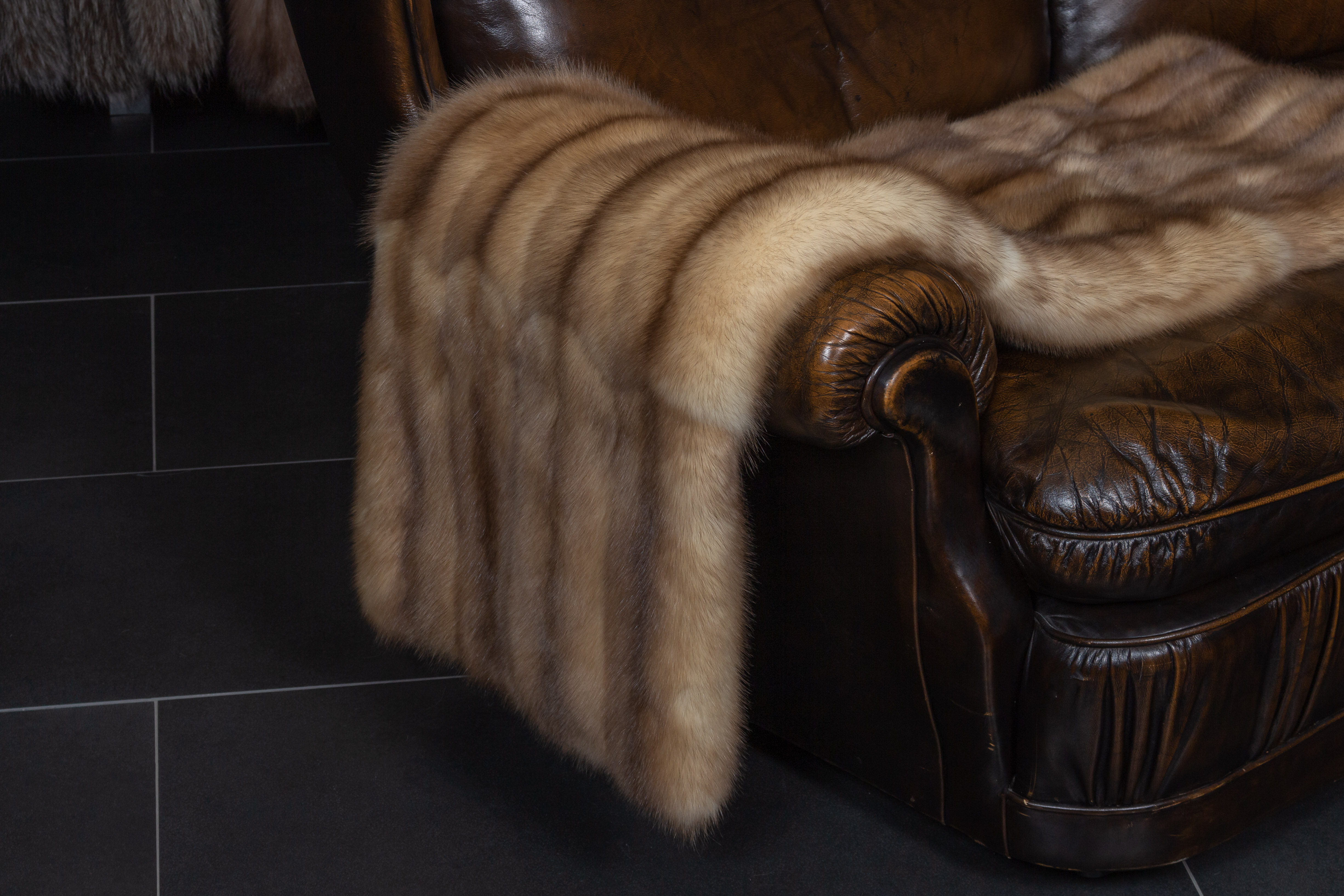 5-5734-Edles-Zobel-Plaid-Russischen-Goldzobeln-Lars-Paustian Edles Zobel Plaid aus Russischen Goldzobeln