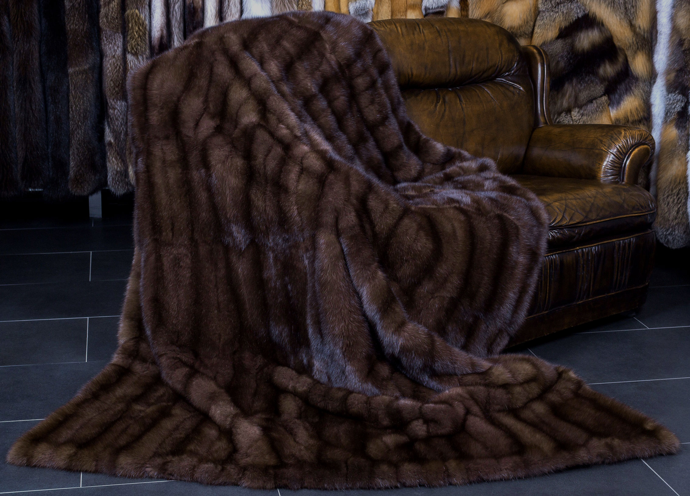 6-1530-Russische-Zobel-Pelzdecke-Titanio-EchtpelzgpHcYNOtRk2rt Russische Zobel Pelzdecke in "Titanio"