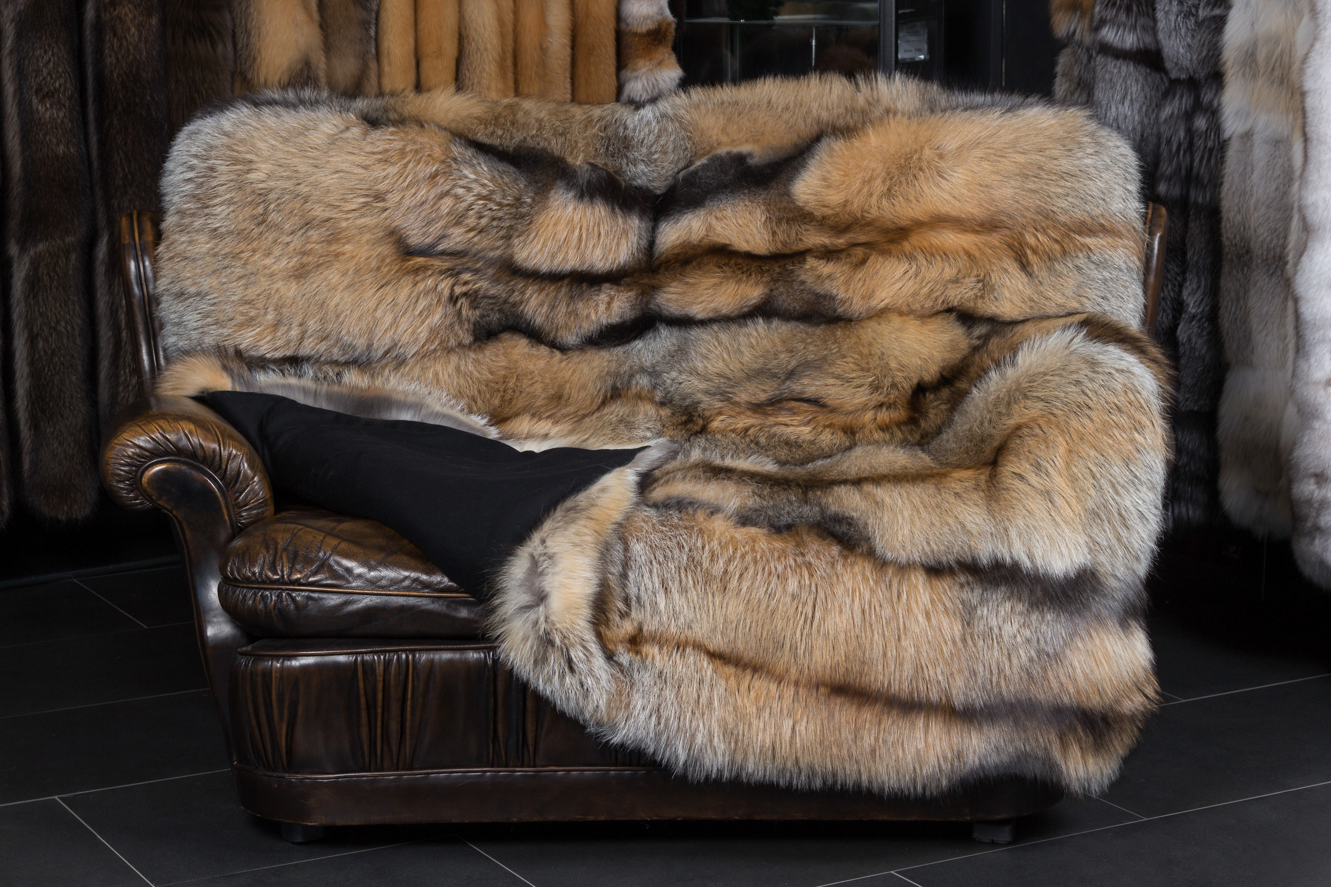 Naturelle Smokey Fuchsdecke