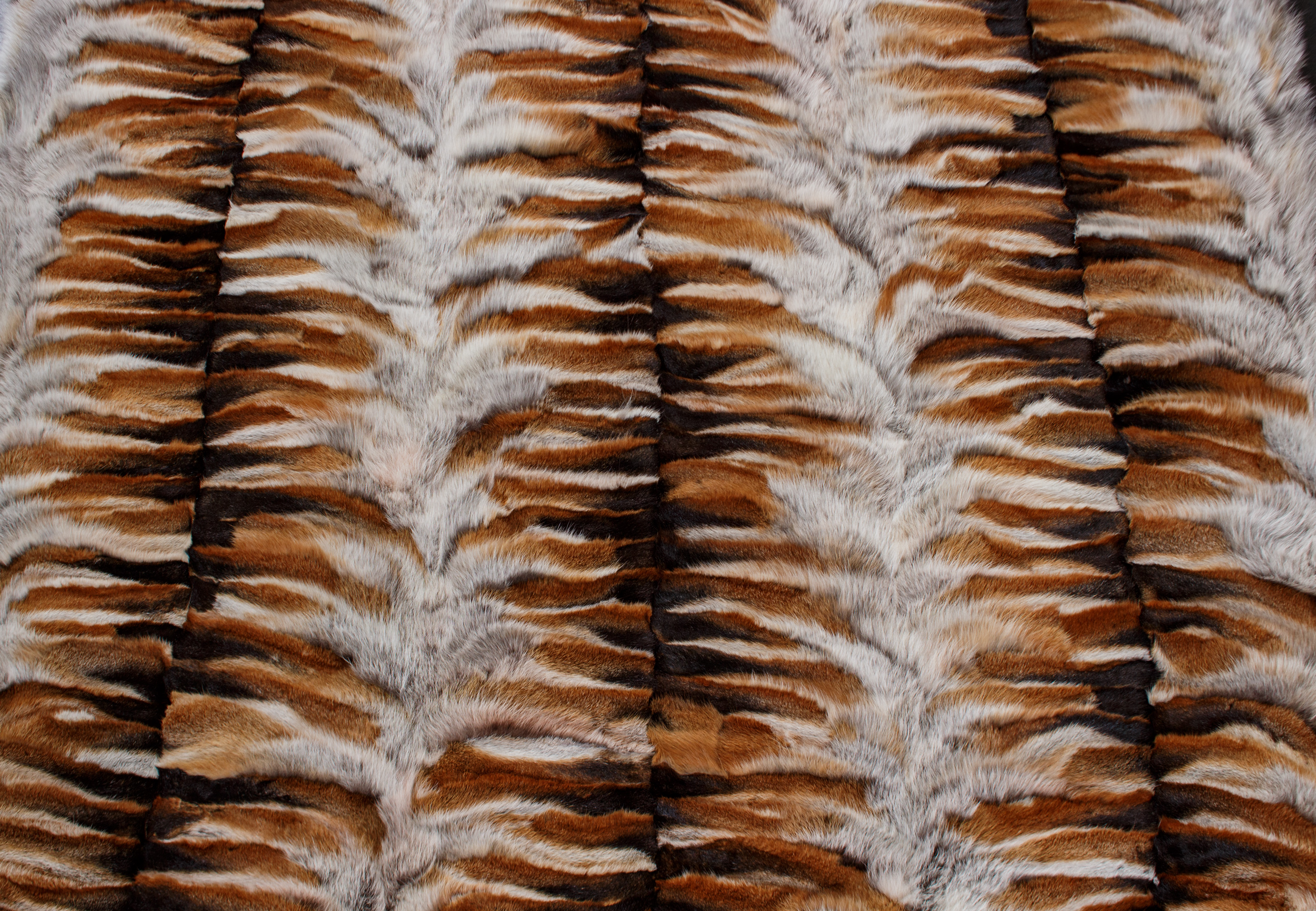 Rotfuchsstücken Fellteppich aus Echtpelz Rotfuchsstücken Fellteppich aus Echtpelz