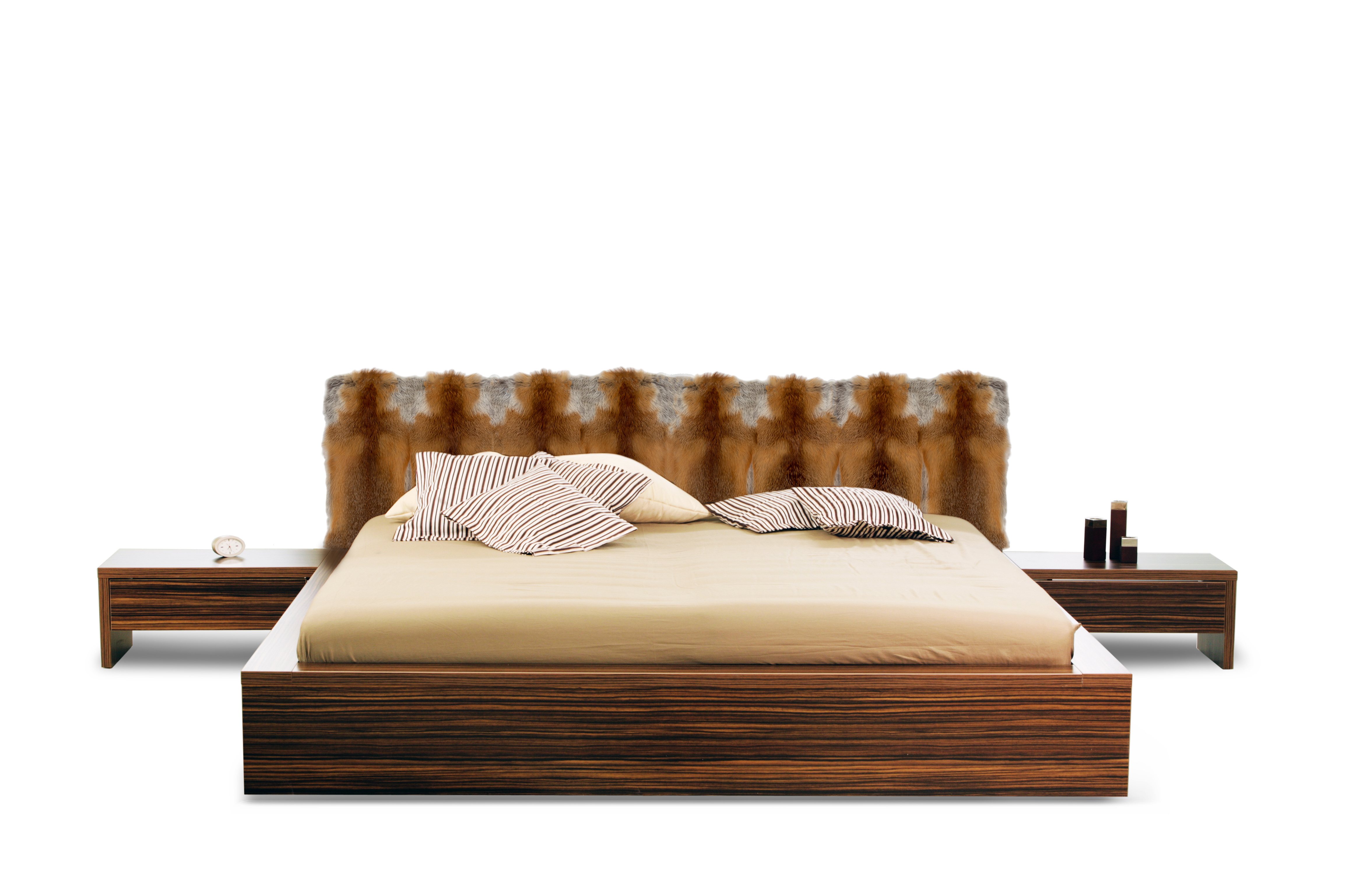 1-9157-Bett-Kopfteil-Europaeischen-Rotfuchs-Lars-Paustian Bett Kopfteil aus Europäischen Rotfuchs