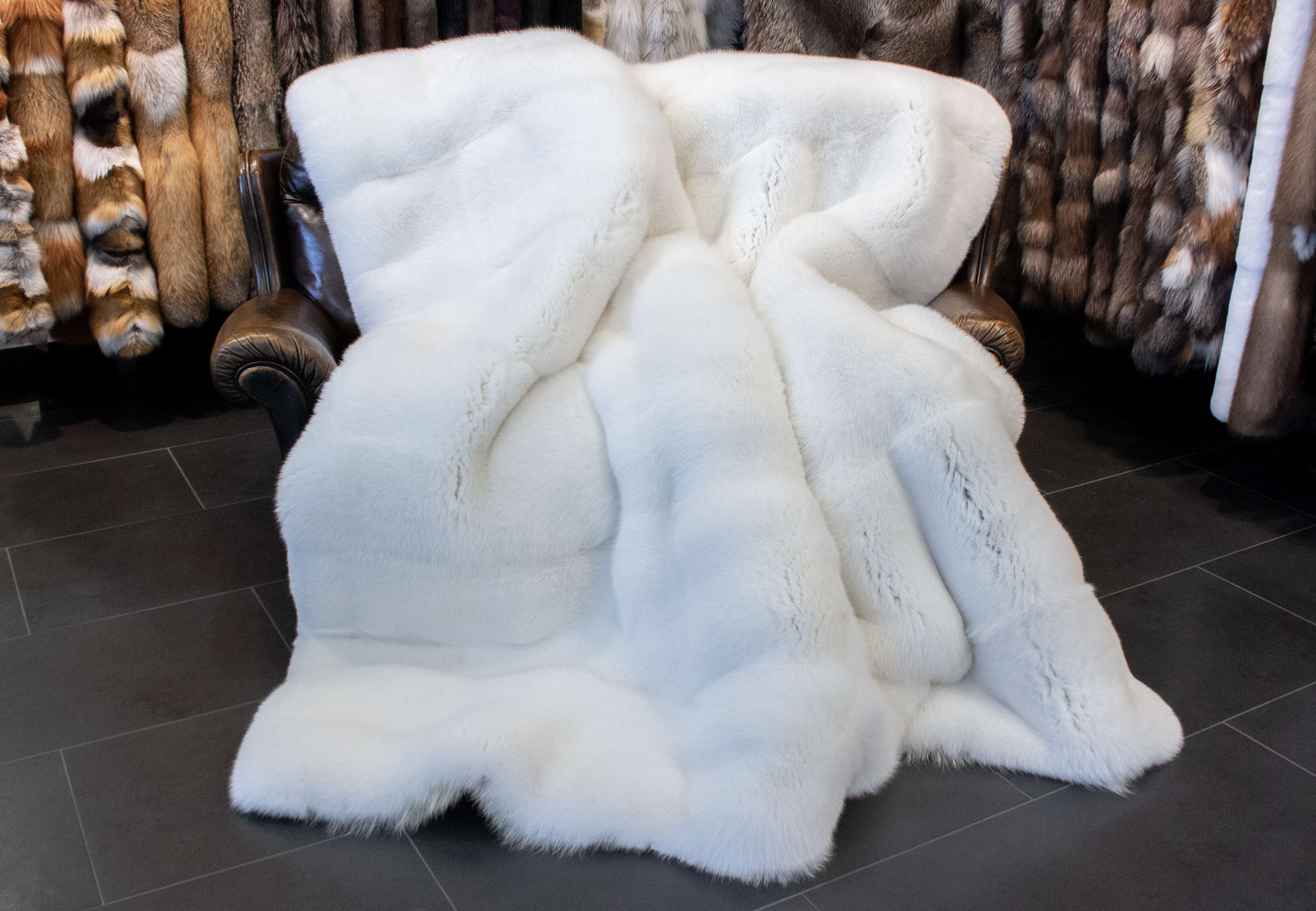 4-7017-Kojotenfelldecke-Shadow-Fuchs-Innenab-tterung-Kaschmir Kojoten-Shadow-Fuchs Schlafsack Inlet