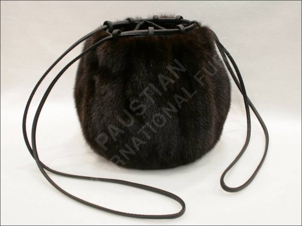 Pelz Muff-Tasche aus Nerz Pelz Muff-Tasche aus Nerz