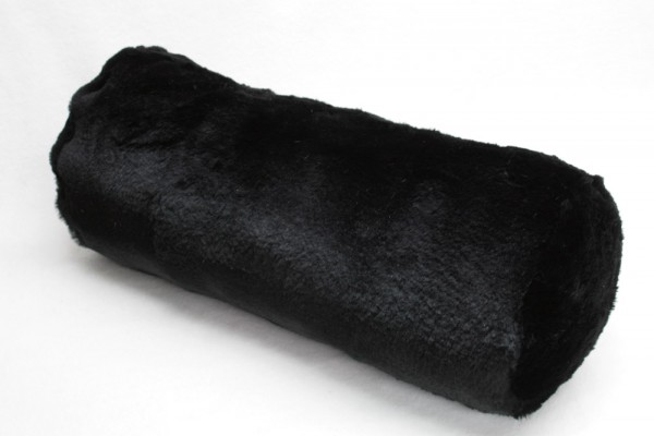 Kanin Nackenrolle schwarz Kanin Nackenrolle schwarz