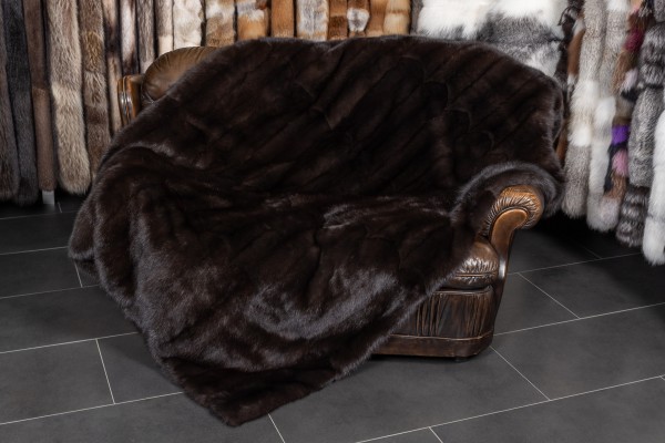 Elegante Zobel Pelzdecke "Gray Smoke" Elegante Zobel Pelzdecke "Gray Smoke"