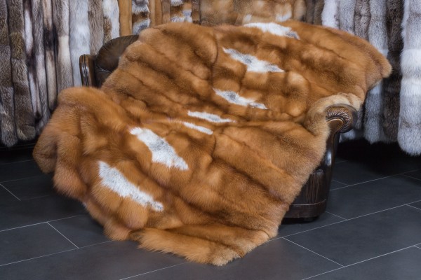 Kanadische Rotfuchs Felldecke - Top Lot 2022 Kanadische Rotfuchs Felldecke - Top Lot 2022