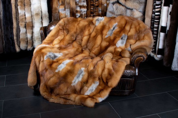 Kanadische Rotfuchs Felldecke (Fur Harvesters) "Vancouver"