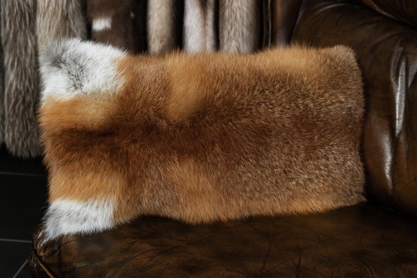 Europäisches Rotfuchs Fellkissen Europäisches Rotfuchs Fellkissen